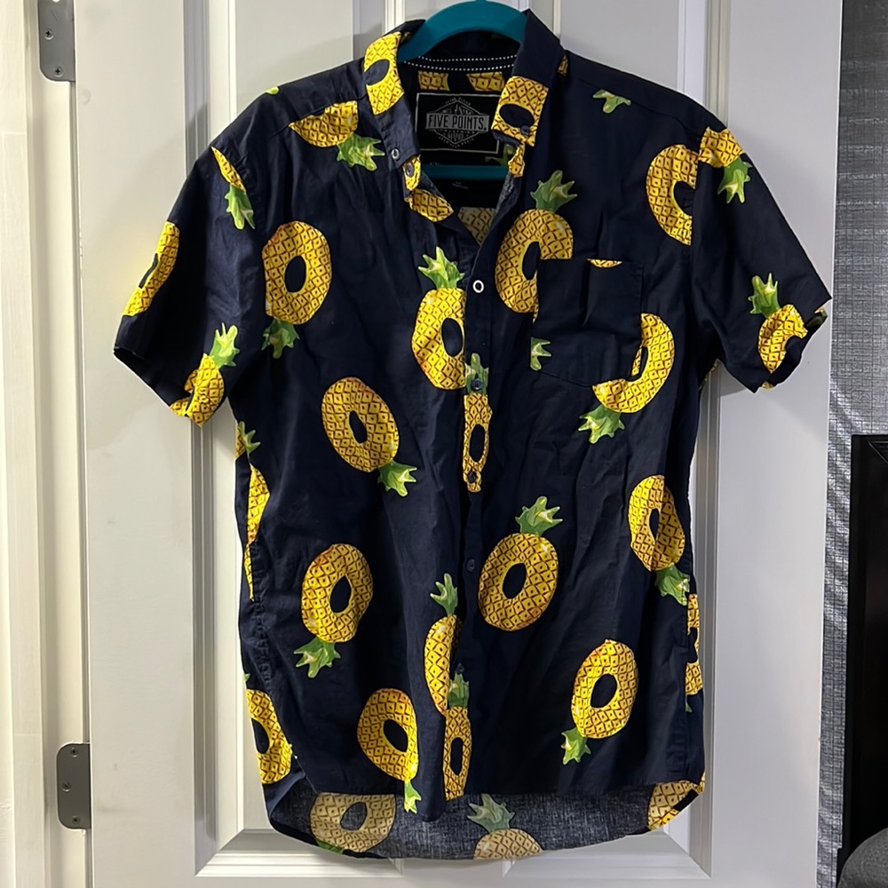 Pineapple Hawaiian Shirt